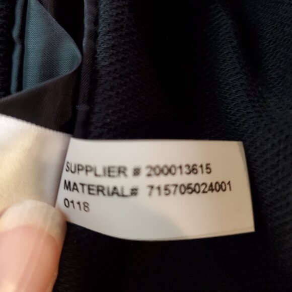 POLO RALPH LAUREN SZ 40R Classic Preppy Cotton Woven Jacket Blazer in Navy Blue - Picture 11 of 12